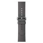 クラシックボタンレザーリストストラップウォッチバンド Apple Watch Series 3 & 2 & 1 42mm用