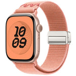 マグネティックバックルループナイロンウォッチバンド、Apple Watch 46mm / 49mm / 45mm / 44mm用、Apple Watch 42mm / 41mm / 40mm / 38mm用