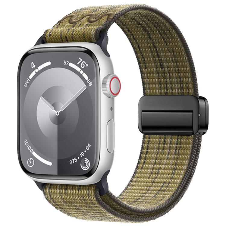 マグネティックバックルループナイロンウォッチバンド、Apple Watch 46mm / 49mm / 45mm / 44mm用、Apple Watch 42mm / 41mm / 40mm / 38mm用