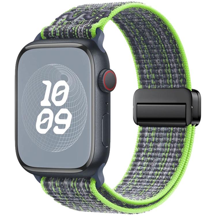 マグネティックバックルループナイロンウォッチバンド、Apple Watch 46mm / 49mm / 45mm / 44mm用、Apple Watch 42mm / 41mm / 40mm / 38mm用