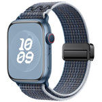 マグネティックバックルループナイロンウォッチバンド、Apple Watch 46mm / 49mm / 45mm / 44mm用、Apple Watch 42mm / 41mm / 40mm / 38mm用