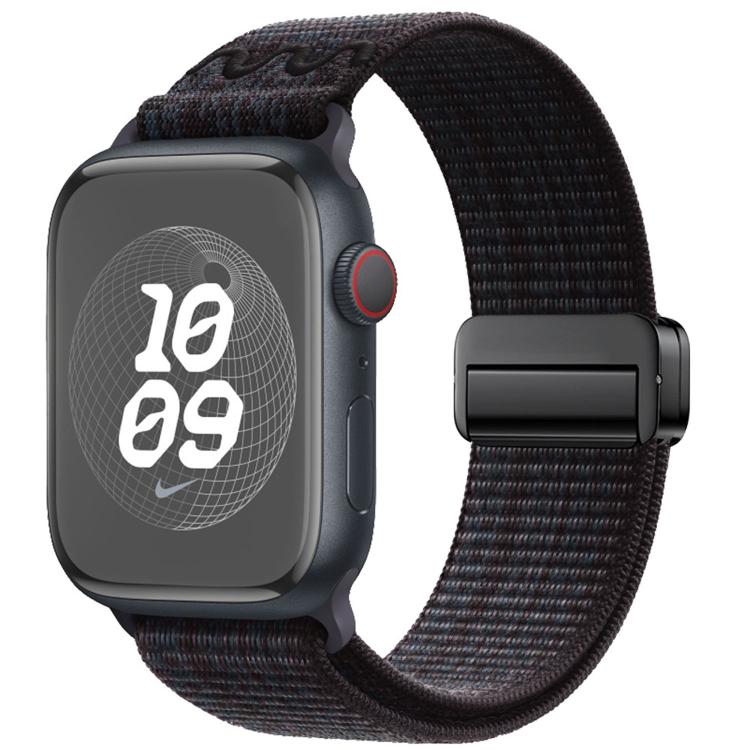 マグネティックバックルループナイロンウォッチバンド、Apple Watch 46mm / 49mm / 45mm / 44mm用、Apple Watch 42mm / 41mm / 40mm / 38mm用