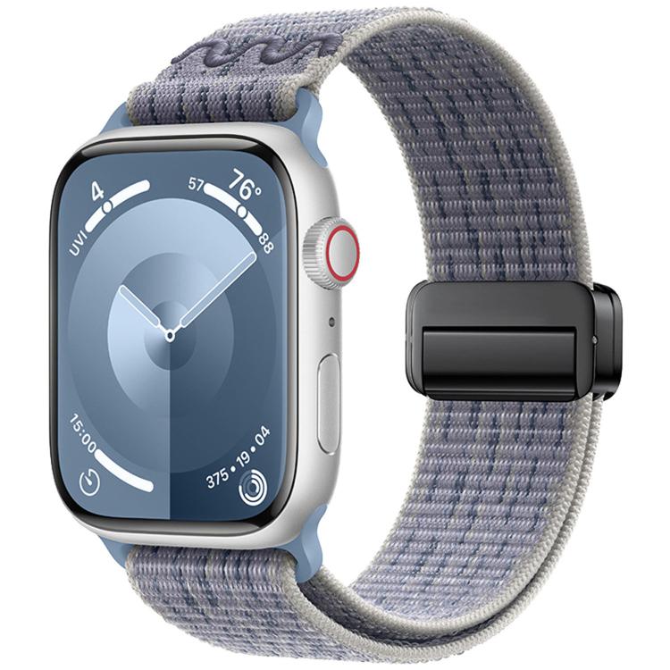 マグネティックバックルループナイロンウォッチバンド、Apple Watch 46mm / 49mm / 45mm / 44mm用、Apple Watch 42mm / 41mm / 40mm / 38mm用