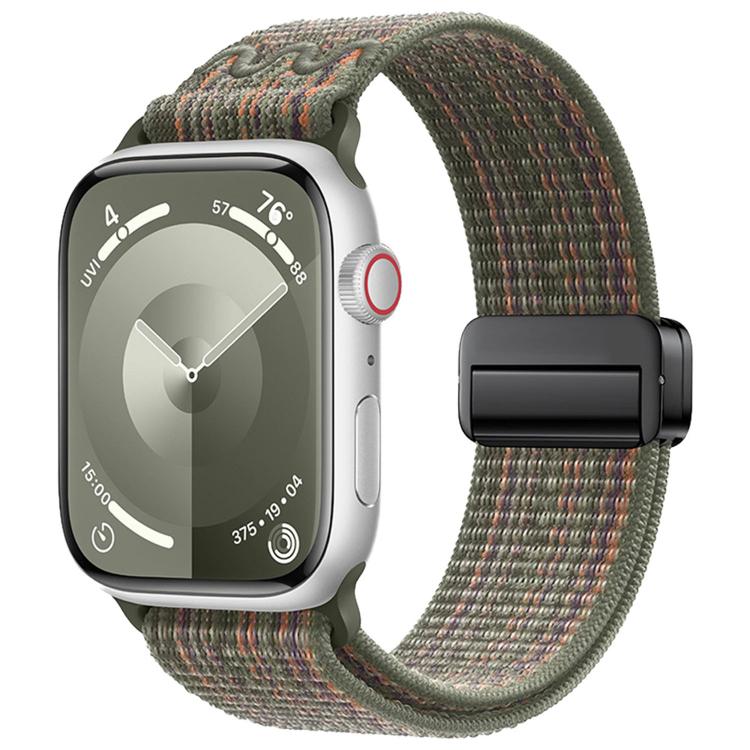 マグネティックバックルループナイロンウォッチバンド、Apple Watch 46mm / 49mm / 45mm / 44mm用、Apple Watch 42mm / 41mm / 40mm / 38mm用