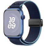 マグネティックバックルループナイロンウォッチバンド、Apple Watch 46mm / 49mm / 45mm / 44mm用、Apple Watch 42mm / 41mm / 40mm / 38mm用