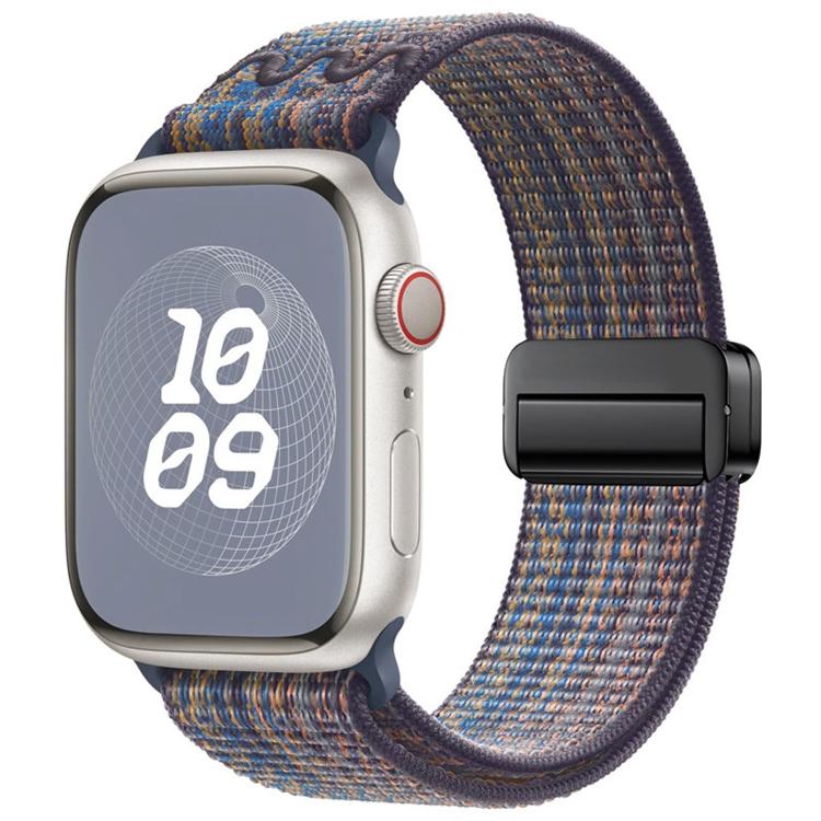 マグネティックバックルループナイロンウォッチバンド、Apple Watch 46mm / 49mm / 45mm / 44mm用、Apple Watch 42mm / 41mm / 40mm / 38mm用