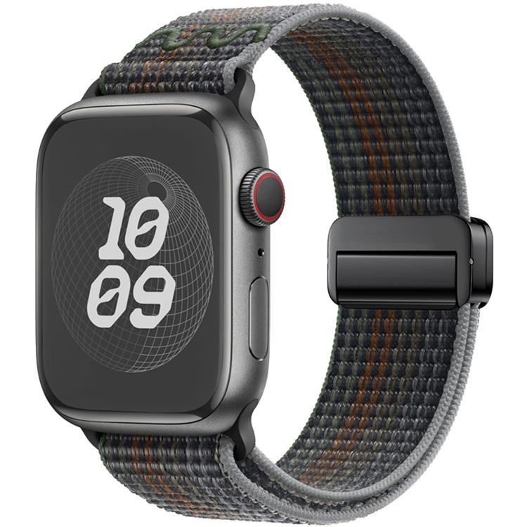 マグネティックバックルループナイロンウォッチバンド、Apple Watch 46mm / 49mm / 45mm / 44mm用、Apple Watch 42mm / 41mm / 40mm / 38mm用