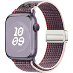 マグネティックバックルループナイロンウォッチバンド、Apple Watch 46mm / 49mm / 45mm / 44mm用、Apple Watch 42mm / 41mm / 40mm / 38mm用