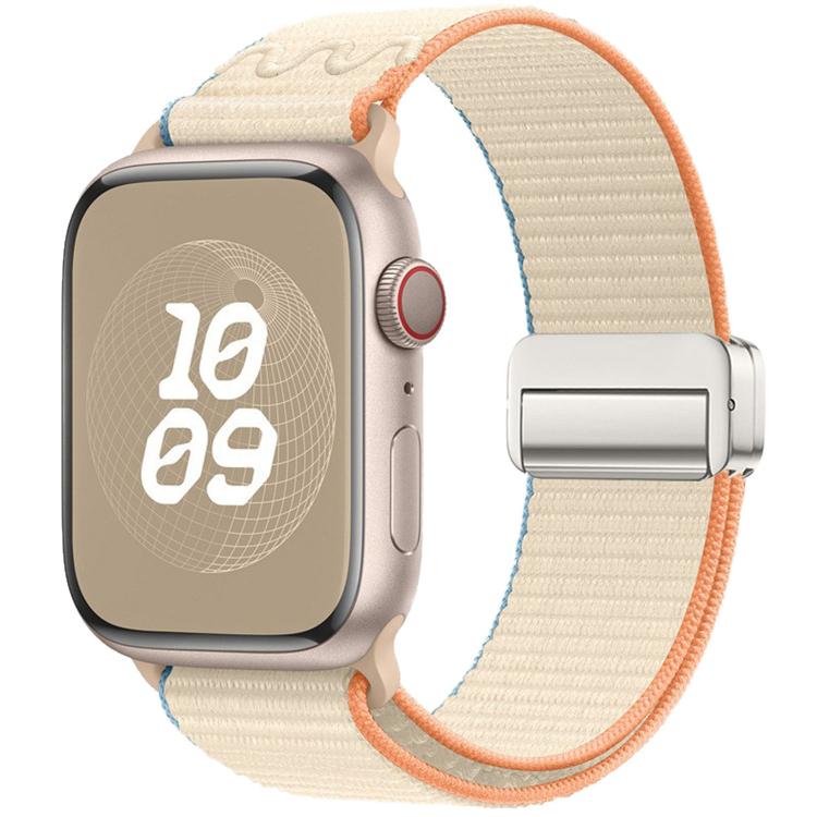 マグネティックバックルループナイロンウォッチバンド、Apple Watch 46mm / 49mm / 45mm / 44mm用、Apple Watch 42mm / 41mm / 40mm / 38mm用