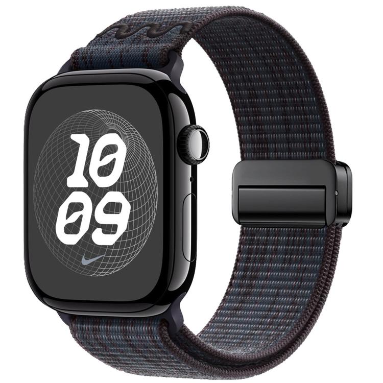 マグネティックバックルループナイロンウォッチバンド、Apple Watch 46mm / 49mm / 45mm / 44mm用、Apple Watch 42mm / 41mm / 40mm / 38mm用