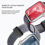 マグネティックバックルループナイロンウォッチバンド、Apple Watch 46mm / 49mm / 45mm / 44mm用、Apple Watch 42mm / 41mm / 40mm / 38mm用