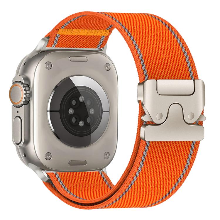 反射傘バックル織りナイロンウォッチバンド、Apple Watch 49mm / 46mm / 45mm / 44mm用、Apple Watch 42mm / 41mm / 40mm / 38mm用