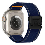 反射傘バックル織りナイロンウォッチバンド、Apple Watch 49mm / 46mm / 45mm / 44mm用、Apple Watch 42mm / 41mm / 40mm / 38mm用