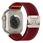 反射傘バックル織りナイロンウォッチバンド、Apple Watch 49mm / 46mm / 45mm / 44mm用、Apple Watch 42mm / 41mm / 40mm / 38mm用