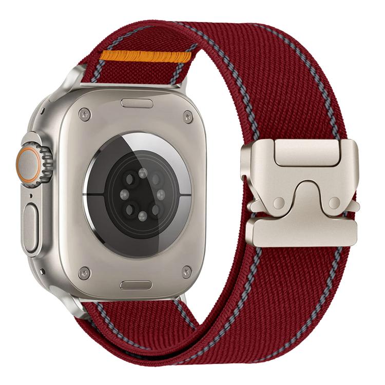 反射傘バックル織りナイロンウォッチバンド、Apple Watch 49mm / 46mm / 45mm / 44mm用、Apple Watch 42mm / 41mm / 40mm / 38mm用