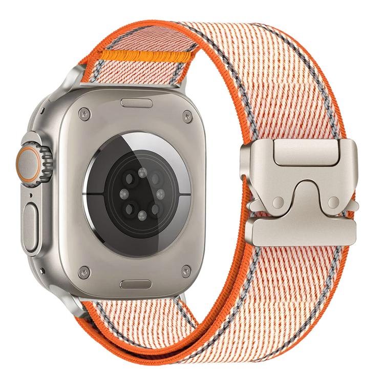 反射傘バックル織りナイロンウォッチバンド、Apple Watch 49mm / 46mm / 45mm / 44mm用、Apple Watch 42mm / 41mm / 40mm / 38mm用
