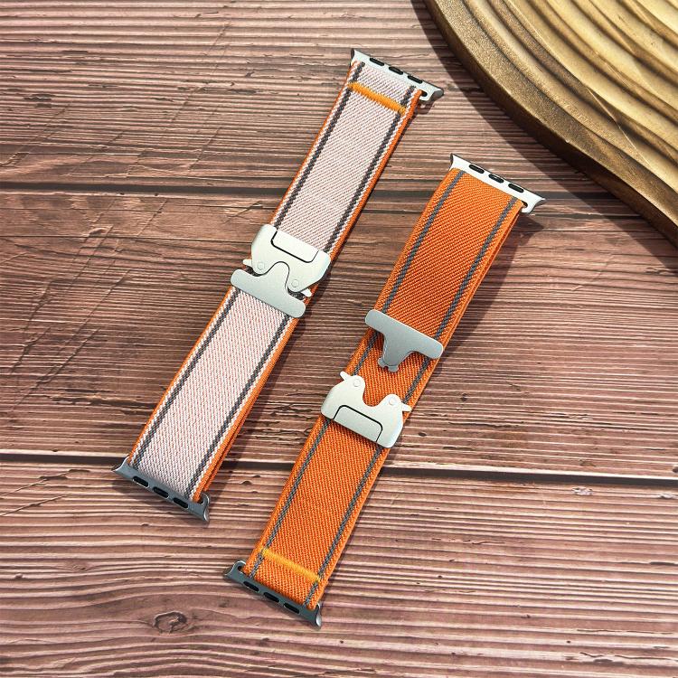 反射傘バックル織りナイロンウォッチバンド、Apple Watch 49mm / 46mm / 45mm / 44mm用、Apple Watch 42mm / 41mm / 40mm / 38mm用