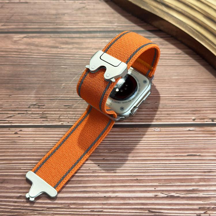 反射傘バックル織りナイロンウォッチバンド、Apple Watch 49mm / 46mm / 45mm / 44mm用、Apple Watch 42mm / 41mm / 40mm / 38mm用
