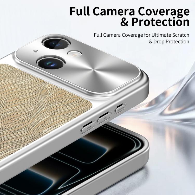 流れる水のさざ波マグネット衝撃吸収スマホケース、iPhone 15用、iPhone 14用、iPhone 14 Pro用、iPhone 14 Pro Max用、iPhone 13 Pro Max用、iPhone 13 Pro用、iPhone 13用