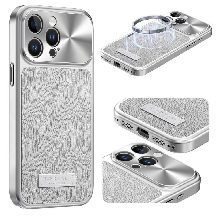 流水リップル磁気衝撃吸収スマホケース、iPhone 17 Pro Max用、iPhone 17 Pro用、iPhone 17用、iPhone 16 Pro Max用、iPhone 16 Pro用、iPhone 16用、iPhone 15 Pro Max用、iPhone 15 Pro用
