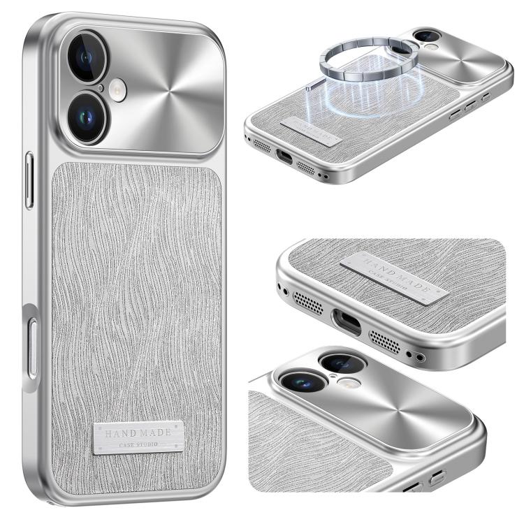 流水リップル磁気衝撃吸収スマホケース、iPhone 17 Pro Max用、iPhone 17 Pro用、iPhone 17用、iPhone 16 Pro Max用、iPhone 16 Pro用、iPhone 16用、iPhone 15 Pro Max用、iPhone 15 Pro用