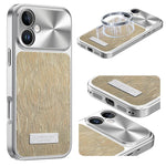 流水リップル磁気衝撃吸収スマホケース、iPhone 17 Pro Max用、iPhone 17 Pro用、iPhone 17用、iPhone 16 Pro Max用、iPhone 16 Pro用、iPhone 16用、iPhone 15 Pro Max用、iPhone 15 Pro用