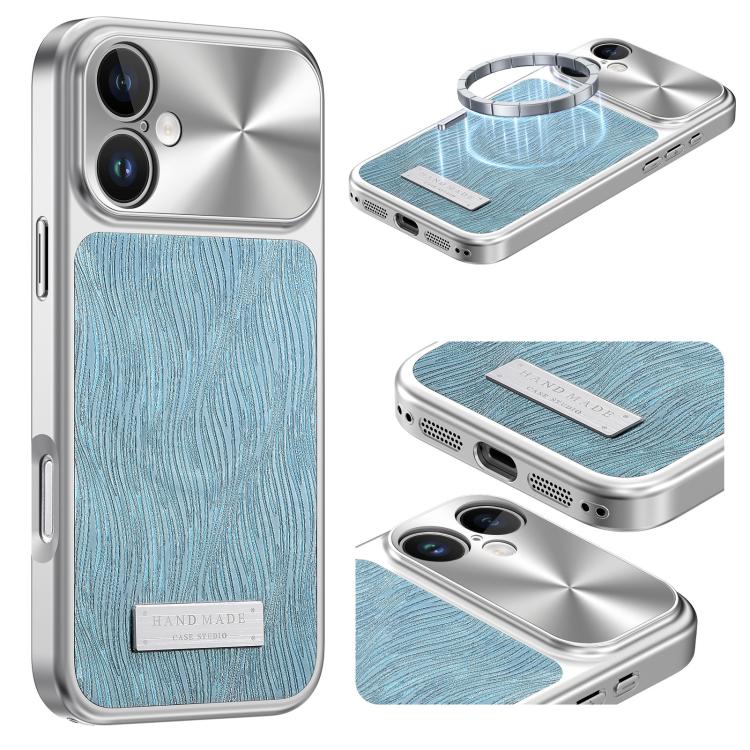 流水リップル磁気衝撃吸収スマホケース、iPhone 17 Pro Max用、iPhone 17 Pro用、iPhone 17用、iPhone 16 Pro Max用、iPhone 16 Pro用、iPhone 16用、iPhone 15 Pro Max用、iPhone 15 Pro用