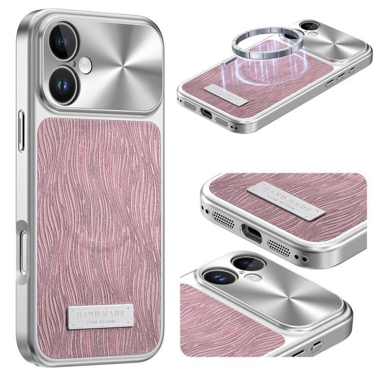 流水リップル磁気衝撃吸収スマホケース、iPhone 17 Pro Max用、iPhone 17 Pro用、iPhone 17用、iPhone 16 Pro Max用、iPhone 16 Pro用、iPhone 16用、iPhone 15 Pro Max用、iPhone 15 Pro用