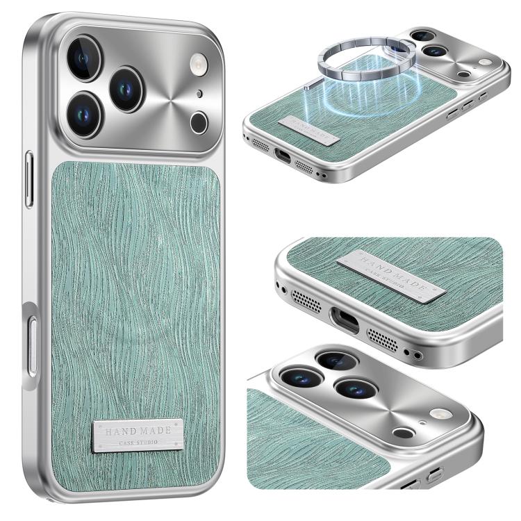 流水リップル磁気衝撃吸収スマホケース、iPhone 17 Pro Max用、iPhone 17 Pro用、iPhone 17用、iPhone 16 Pro Max用、iPhone 16 Pro用、iPhone 16用、iPhone 15 Pro Max用、iPhone 15 Pro用