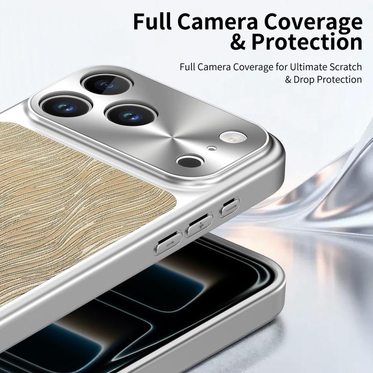 流水リップル磁気衝撃吸収スマホケース、iPhone 17 Pro Max用、iPhone 17 Pro用、iPhone 17用、iPhone 16 Pro Max用、iPhone 16 Pro用、iPhone 16用、iPhone 15 Pro Max用、iPhone 15 Pro用