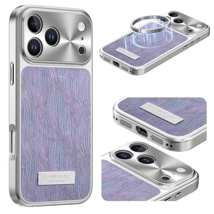 流水リップル磁気衝撃吸収スマホケース、iPhone 17 Pro Max用、iPhone 17 Pro用、iPhone 17用、iPhone 16 Pro Max用、iPhone 16 Pro用、iPhone 16用、iPhone 15 Pro Max用、iPhone 15 Pro用