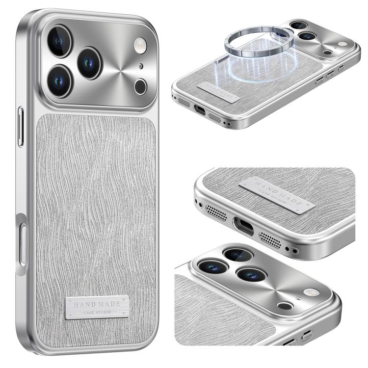 流水リップル磁気衝撃吸収スマホケース、iPhone 17 Pro Max用、iPhone 17 Pro用、iPhone 17用、iPhone 16 Pro Max用、iPhone 16 Pro用、iPhone 16用、iPhone 15 Pro Max用、iPhone 15 Pro用