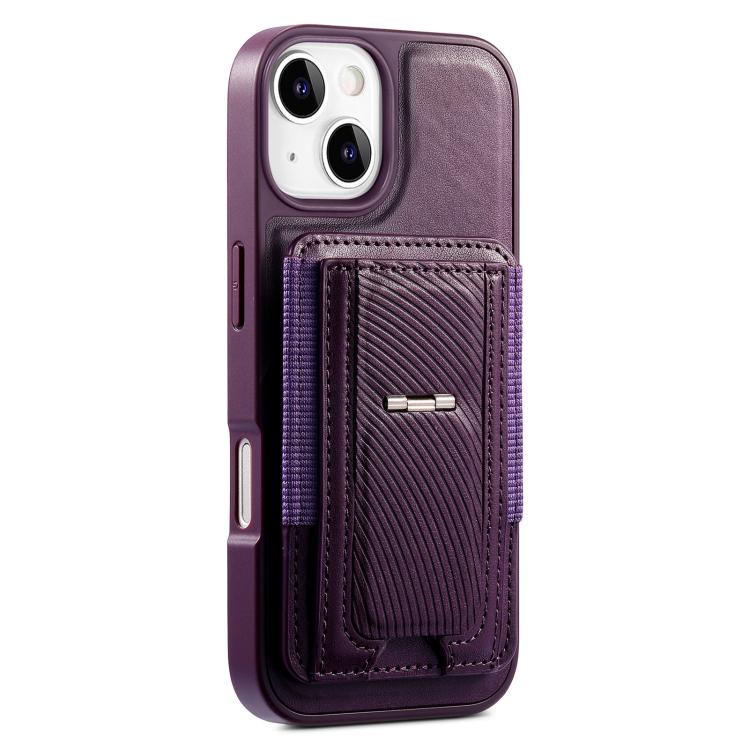 CaseNeo 折りたたみホルダー レトロ 弾性カードバッグ 磁気背面スマホケース、iPhone 15 用、iPhone 14 / 13 用、iPhone 14 Pro 用、iPhone 14 Pro Max 用、iPhone 13 Pro Max 用、iPhone 13 Pro 用