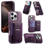 CaseNeo 折りたたみホルダー レトロ 弾性カードバッグ 磁気背面スマホケース、iPhone 15 用、iPhone 14 / 13 用、iPhone 14 Pro 用、iPhone 14 Pro Max 用、iPhone 13 Pro Max 用、iPhone 13 Pro 用