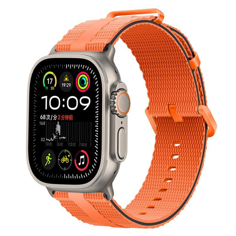 ラインパターン シリコン 時計バンド、Apple Watch 46mm / 49mm / 45mm / 44mm用、Apple Watch 42mm / 41mm / 40mm / 38mm用