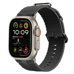 ラインパターン シリコン 時計バンド、Apple Watch 46mm / 49mm / 45mm / 44mm用、Apple Watch 42mm / 41mm / 40mm / 38mm用
