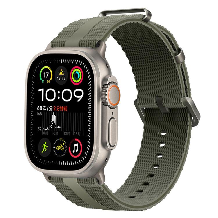 ラインパターン シリコン 時計バンド、Apple Watch 46mm / 49mm / 45mm / 44mm用、Apple Watch 42mm / 41mm / 40mm / 38mm用