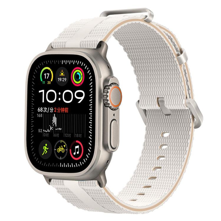 ラインパターン シリコン 時計バンド、Apple Watch 46mm / 49mm / 45mm / 44mm用、Apple Watch 42mm / 41mm / 40mm / 38mm用