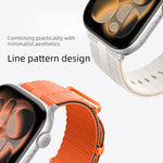 ラインパターン シリコン 時計バンド、Apple Watch 46mm / 49mm / 45mm / 44mm用、Apple Watch 42mm / 41mm / 40mm / 38mm用