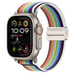 マグネットバックル トレイルループ ナイロン 時計バンド、Apple Watch 46mm / 49mm / 45mm / 44mm用、Apple Watch 42mm / 41mm / 40mm / 38mm用