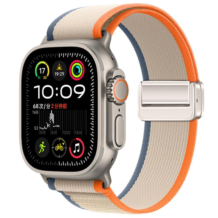 マグネットバックル トレイルループ ナイロン 時計バンド、Apple Watch 46mm / 49mm / 45mm / 44mm用、Apple Watch 42mm / 41mm / 40mm / 38mm用
