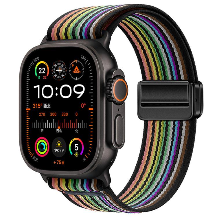 マグネットバックル トレイルループ ナイロン 時計バンド、Apple Watch 46mm / 49mm / 45mm / 44mm用、Apple Watch 42mm / 41mm / 40mm / 38mm用