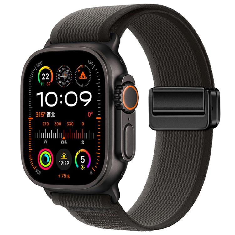 マグネットバックル トレイルループ ナイロン 時計バンド、Apple Watch 46mm / 49mm / 45mm / 44mm用、Apple Watch 42mm / 41mm / 40mm / 38mm用