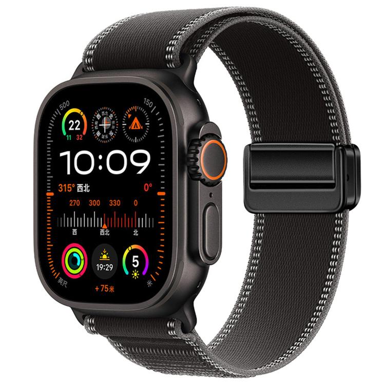 マグネットバックル トレイルループ ナイロン 時計バンド、Apple Watch 46mm / 49mm / 45mm / 44mm用、Apple Watch 42mm / 41mm / 40mm / 38mm用