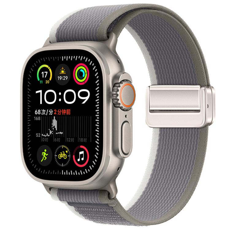 マグネットバックル トレイルループ ナイロン 時計バンド、Apple Watch 46mm / 49mm / 45mm / 44mm用、Apple Watch 42mm / 41mm / 40mm / 38mm用