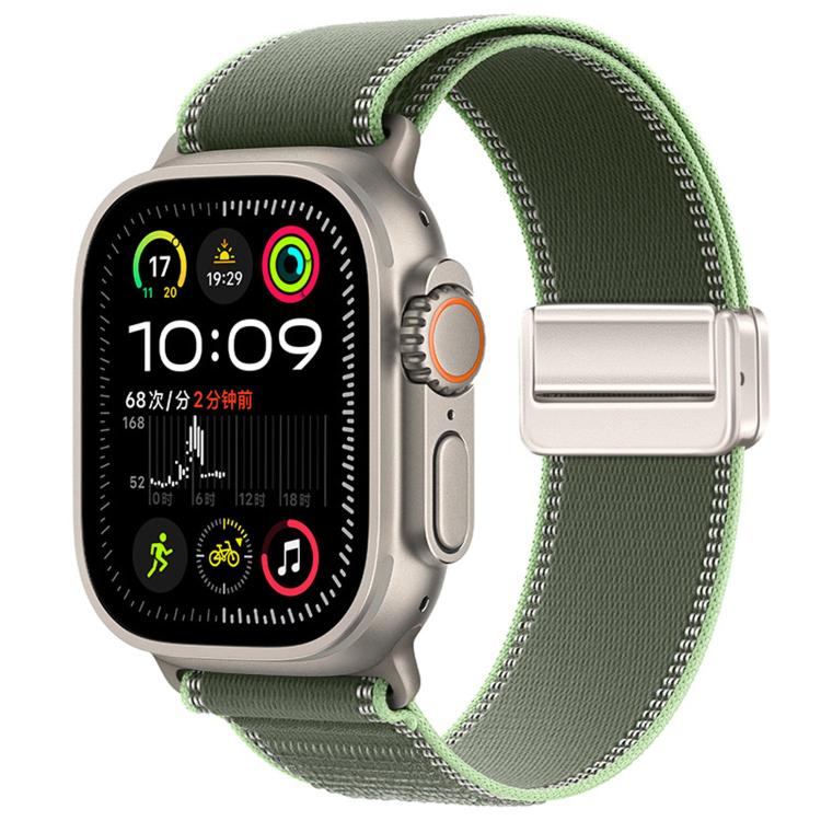 マグネットバックル トレイルループ ナイロン 時計バンド、Apple Watch 46mm / 49mm / 45mm / 44mm用、Apple Watch 42mm / 41mm / 40mm / 38mm用