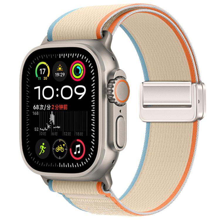 マグネットバックル トレイルループ ナイロン 時計バンド、Apple Watch 46mm / 49mm / 45mm / 44mm用、Apple Watch 42mm / 41mm / 40mm / 38mm用