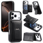 CaseNeoレトロヒンジ折りたたみ財布磁気背面電話ケース、iPhone 17e / 16e用、iPhone 17 Pro Max用、iPhone 17 Pro用、iPhone 17用、iPhone Air用、iPhone 16 Pro Max用、iPhone 16 Pro用、iPhone 16 Plus用、iPhone 16用、iPhone 15 Pro M用