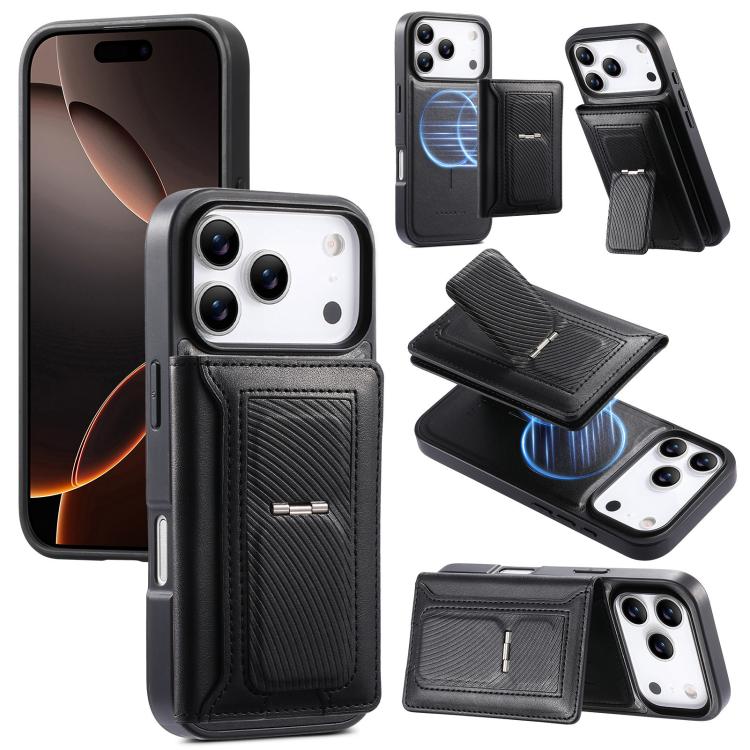 CaseNeoレトロヒンジ折りたたみ財布磁気背面電話ケース、iPhone 17e / 16e用、iPhone 17 Pro Max用、iPhone 17 Pro用、iPhone 17用、iPhone Air用、iPhone 16 Pro Max用、iPhone 16 Pro用、iPhone 16 Plus用、iPhone 16用、iPhone 15 Pro M用