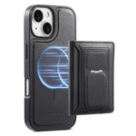CaseNeo レトロヒンジ折りたたみ財布型マグネット背面スマホケース iPhone 15用 iPhone 14用 iPhone 14 Pro用 iPhone 14 Pro Max用 iPhone 13 Pro Max用 iPhone 13 Pro用 iPhone 13用